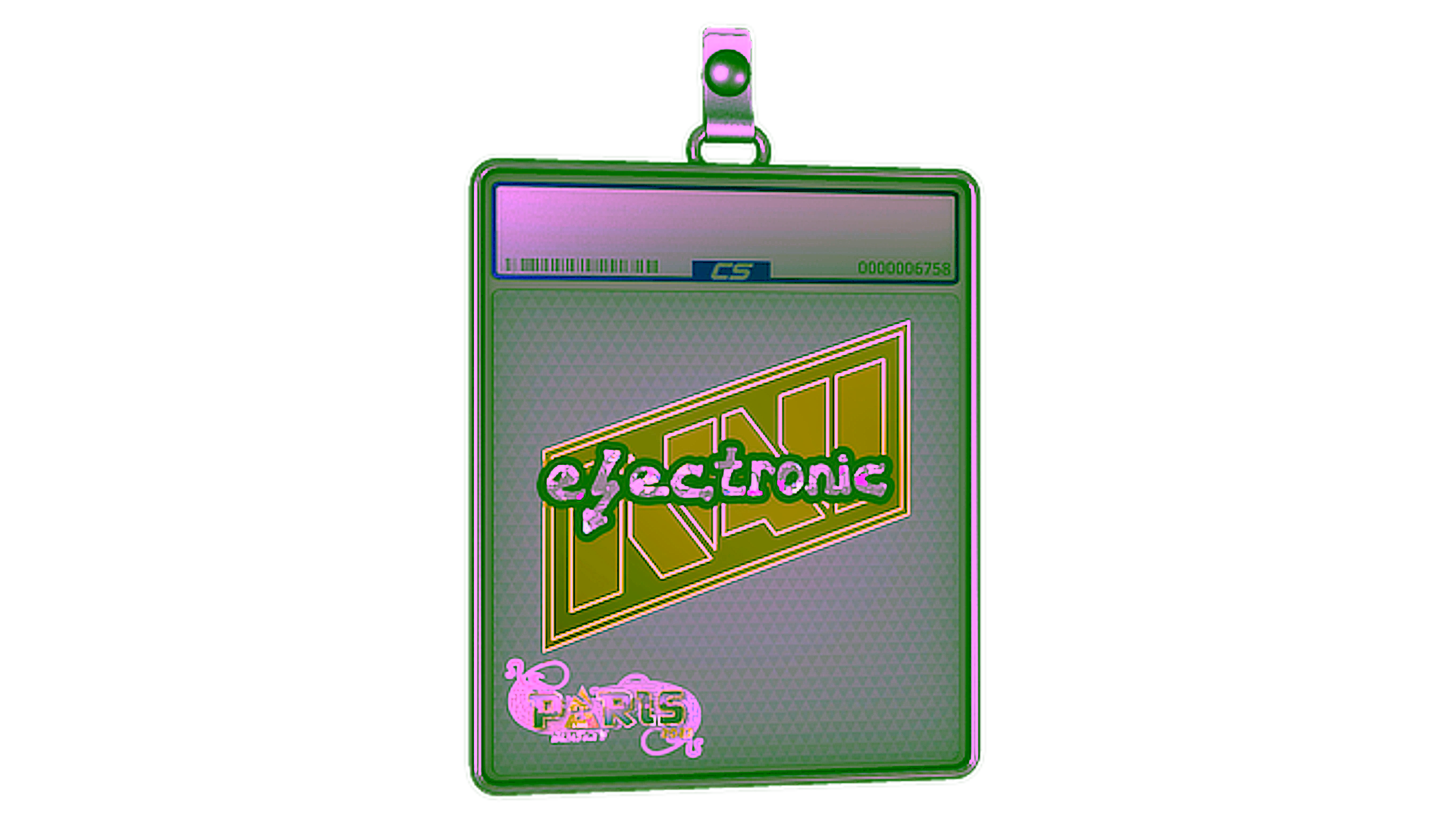 Visar för Sticker Slab | electronic (Glitter) | Paris 2023