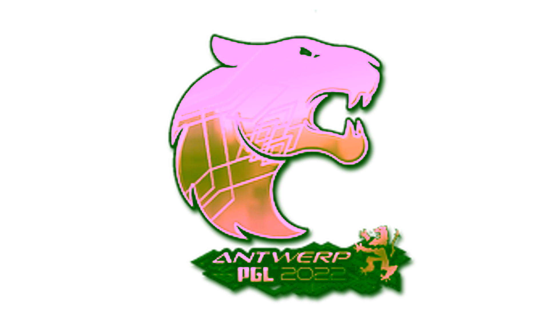 عرض لـ Sticker | FURIA (Gold) | Antwerp 2022