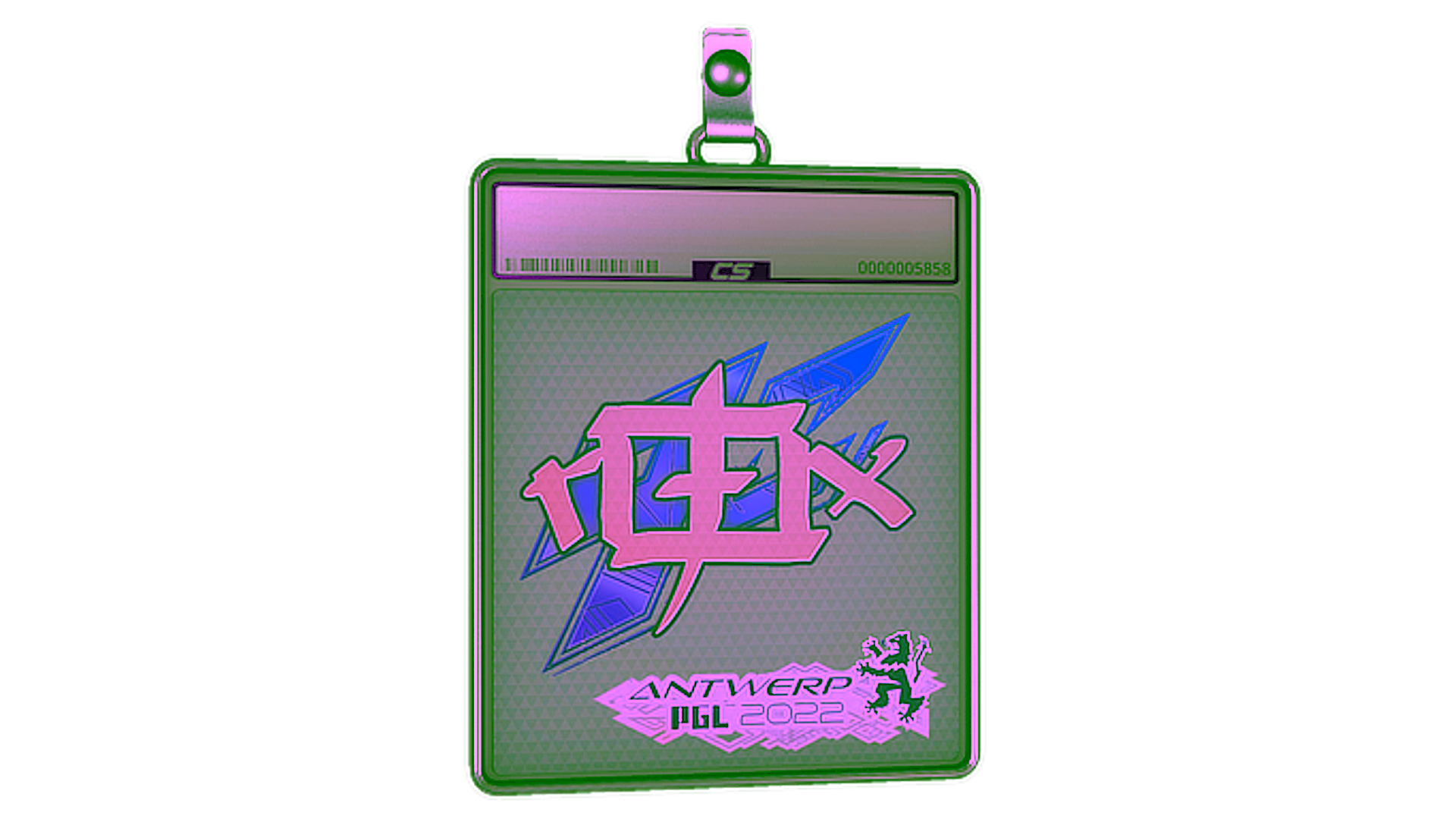 Display for Sticker Slab | rox (Holo) | Antwerp 2022