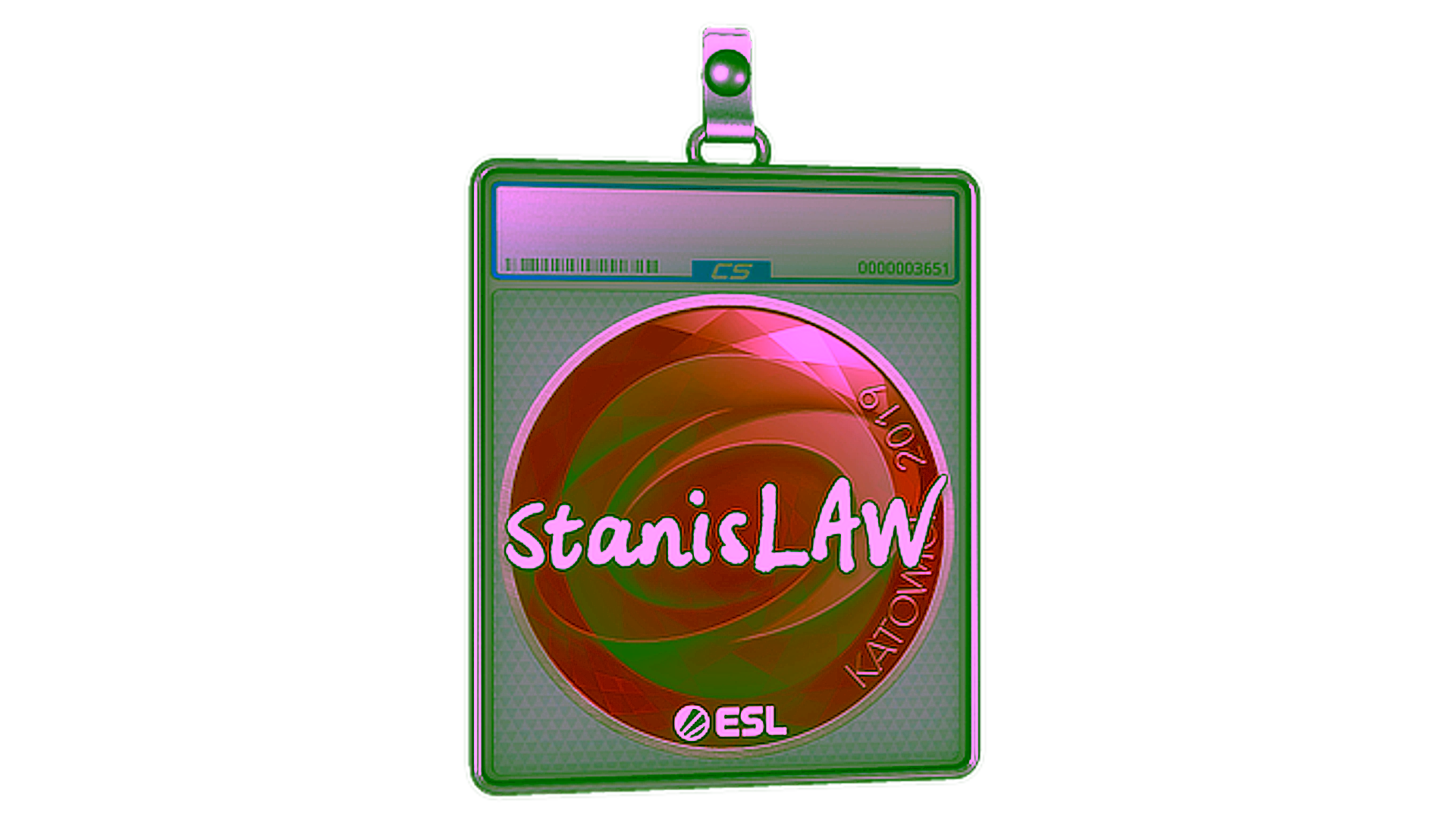 Display for Sticker Slab | stanislaw | Katowice 2019