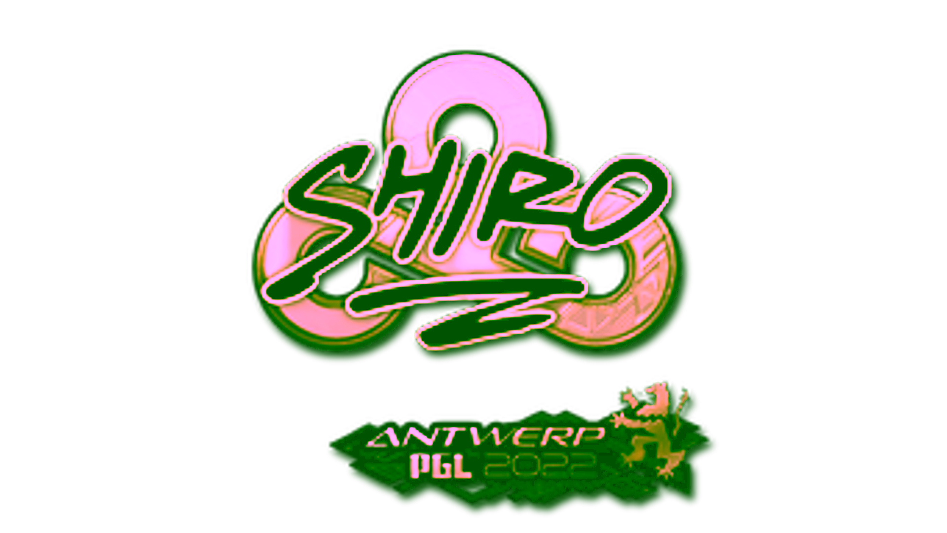 Rodyti Sticker | sh1ro (Gold) | Antwerp 2022