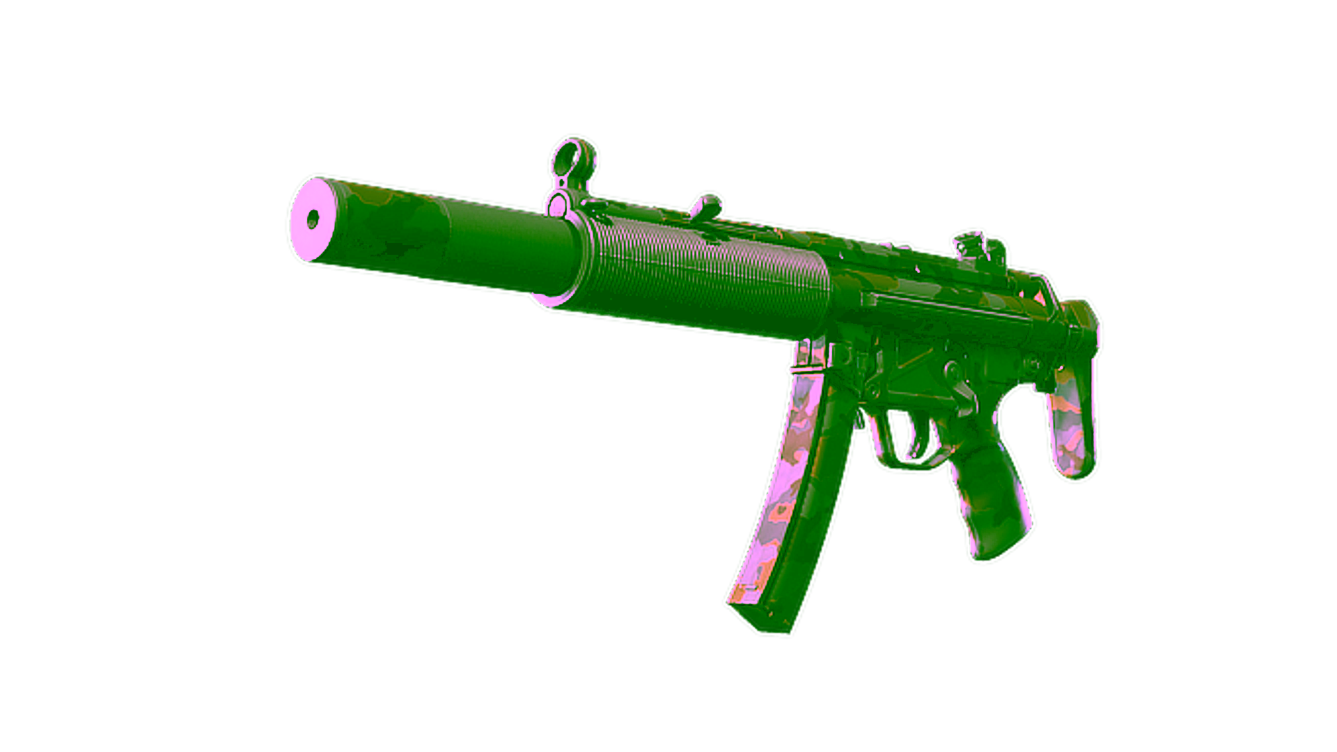 Display for Souvenir MP5-SD | Gold Leaf (Factory New)