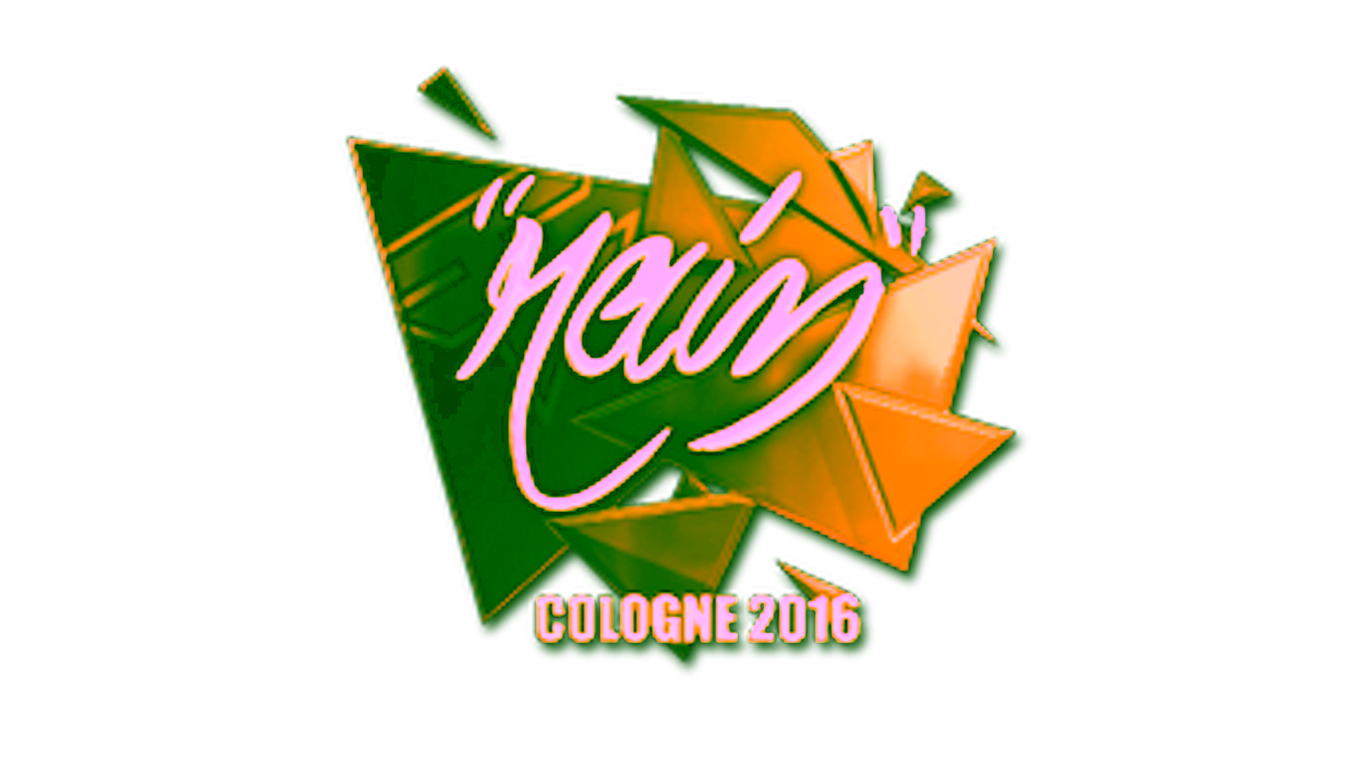 Anzeige für Sticker | rain (Gold) | Cologne 2016
