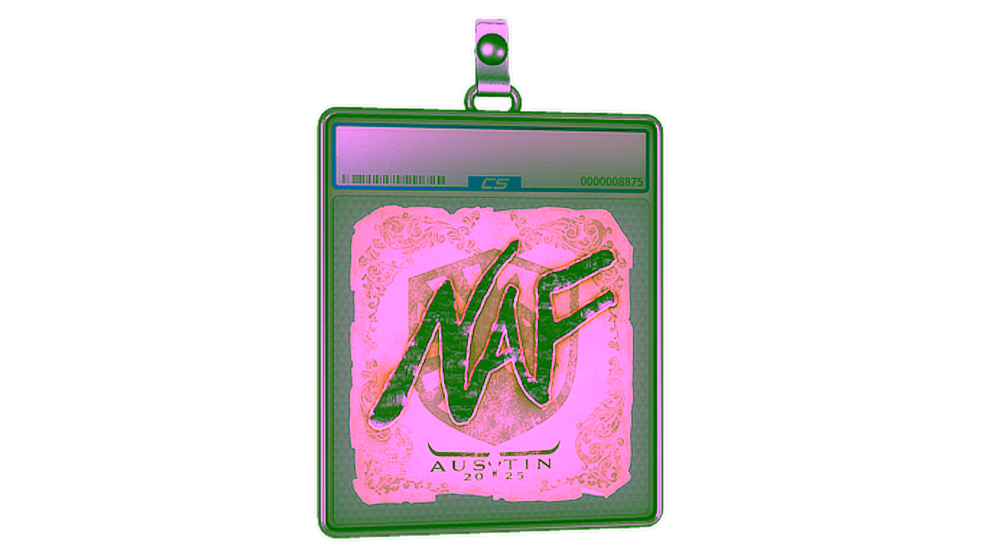 Exibição para Sticker Slab | NAF | Austin 2025