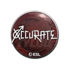 Sticker xccurate Katowice 2019