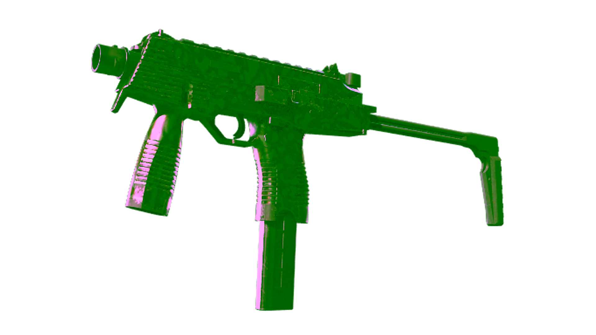 Display for Souvenir MP9 | Army Sheen (Field-Tested)