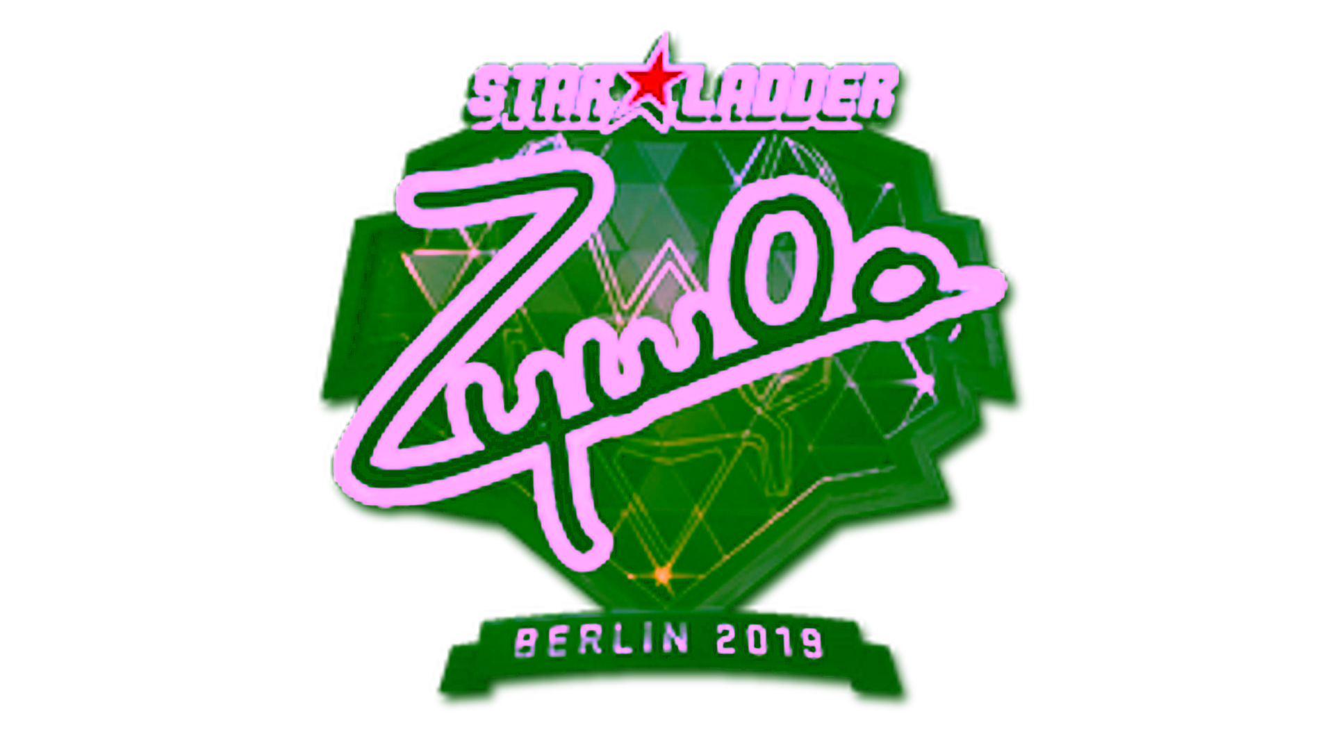 Display for Sticker | ZywOo (Foil) | Berlin 2019