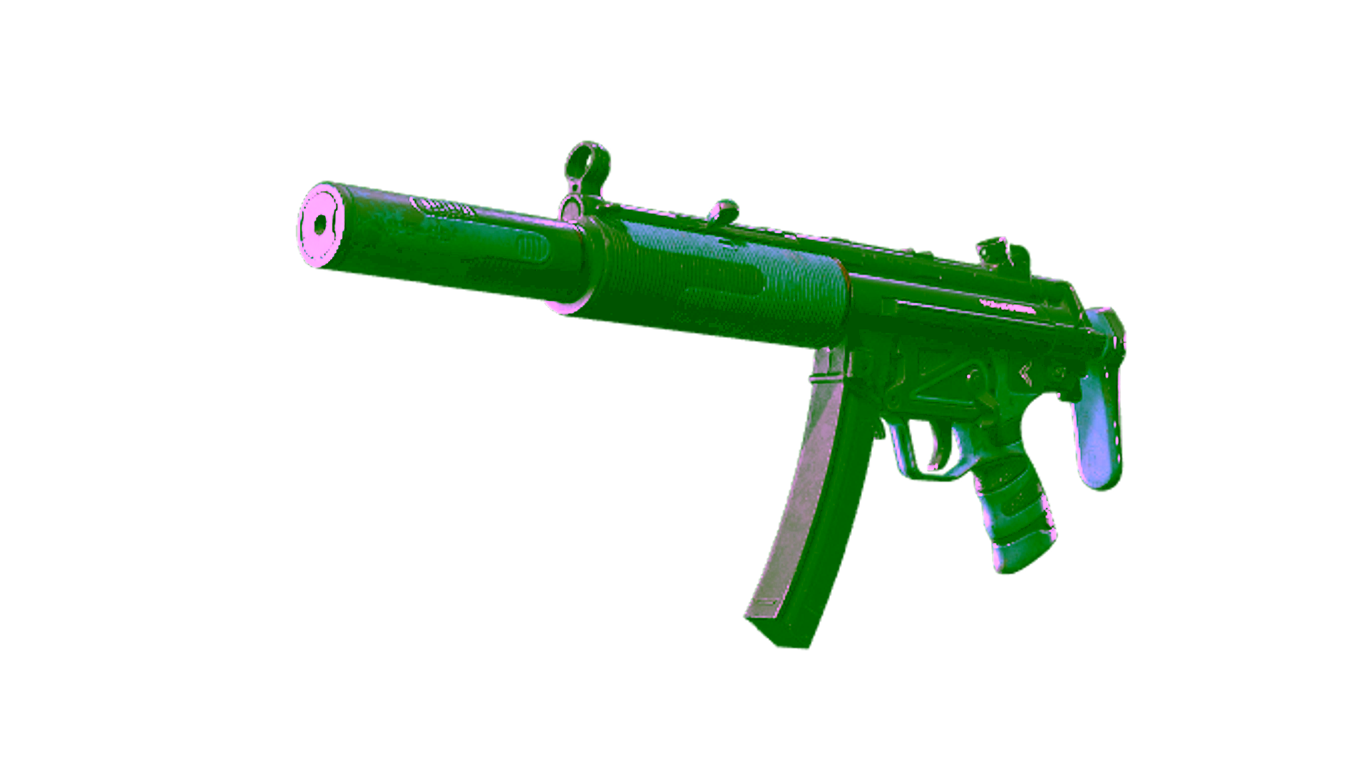 عرض لـ StatTrak™ MP5-SD | Statics (Battle-Scarred)