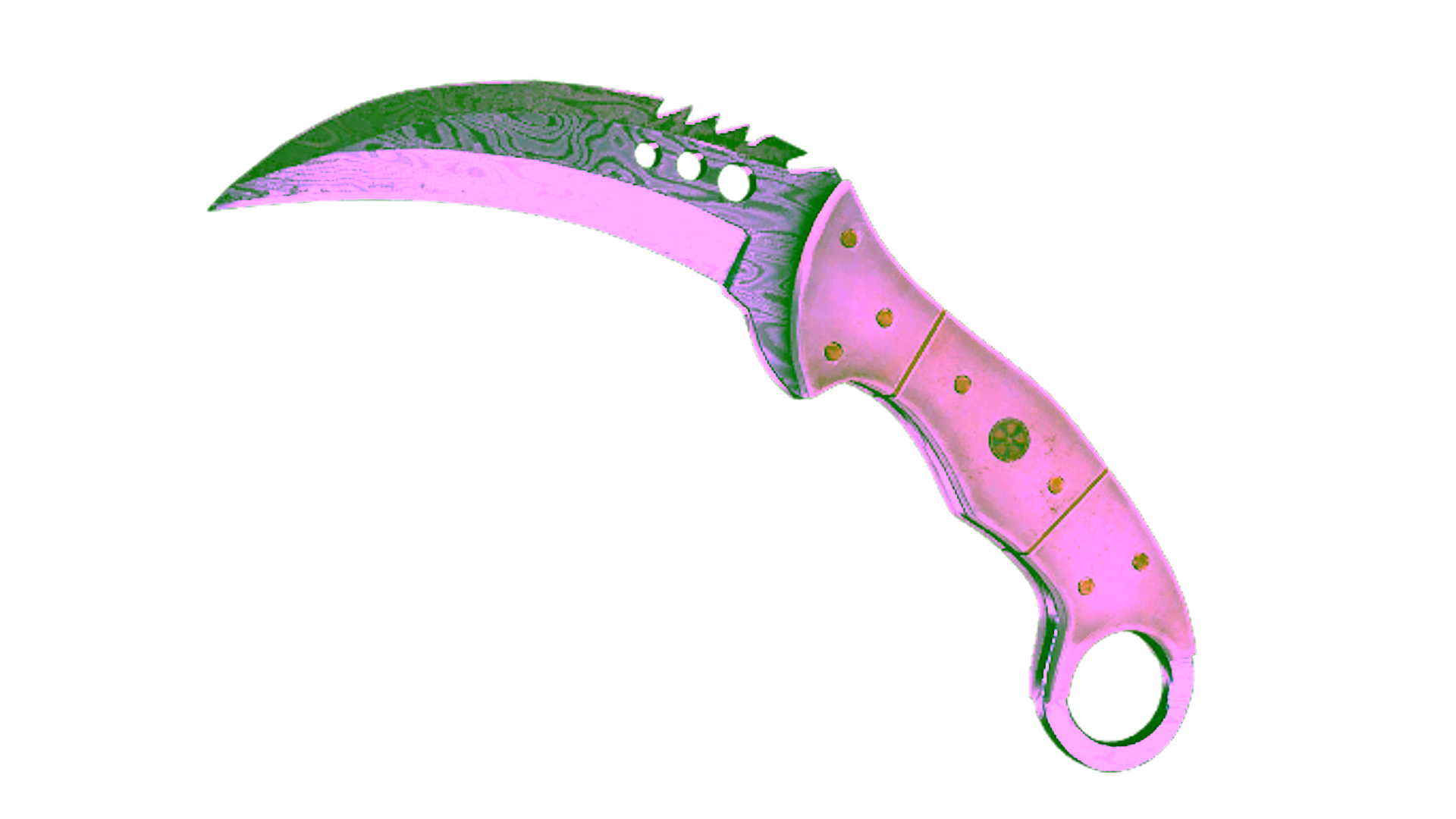 Display for ★ Talon Knife | Damascus Steel (Factory New)