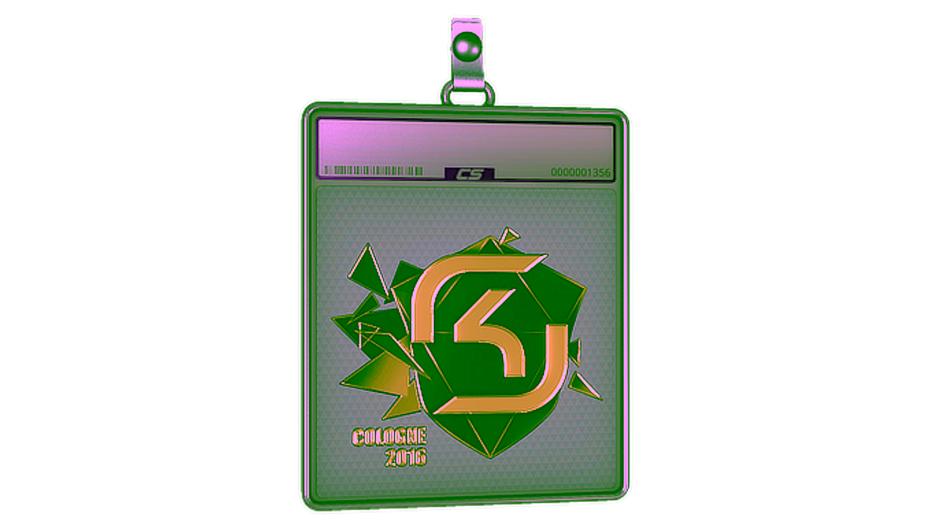 Visar för Sticker Slab | SK Gaming (Gold) | Cologne 2016