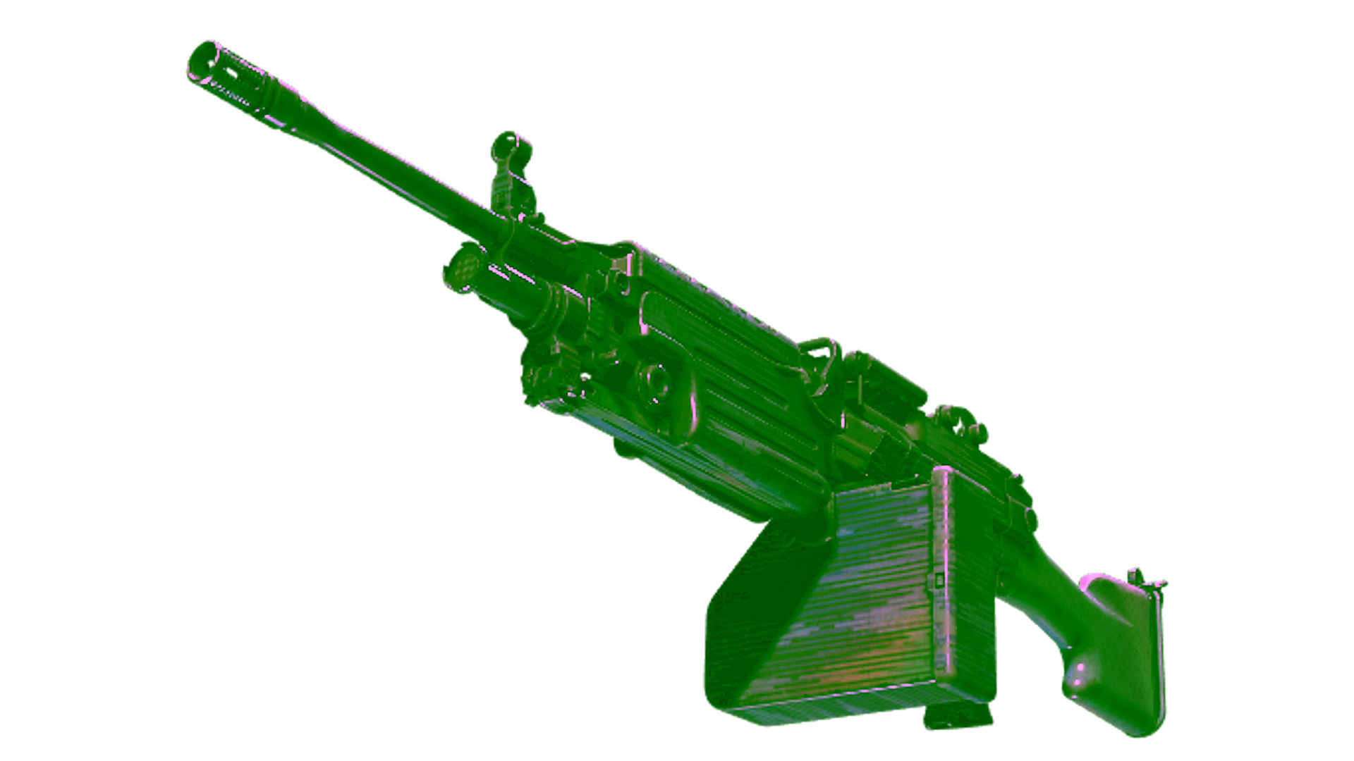 Display for Souvenir M249 | Spectrogram (Well-Worn)