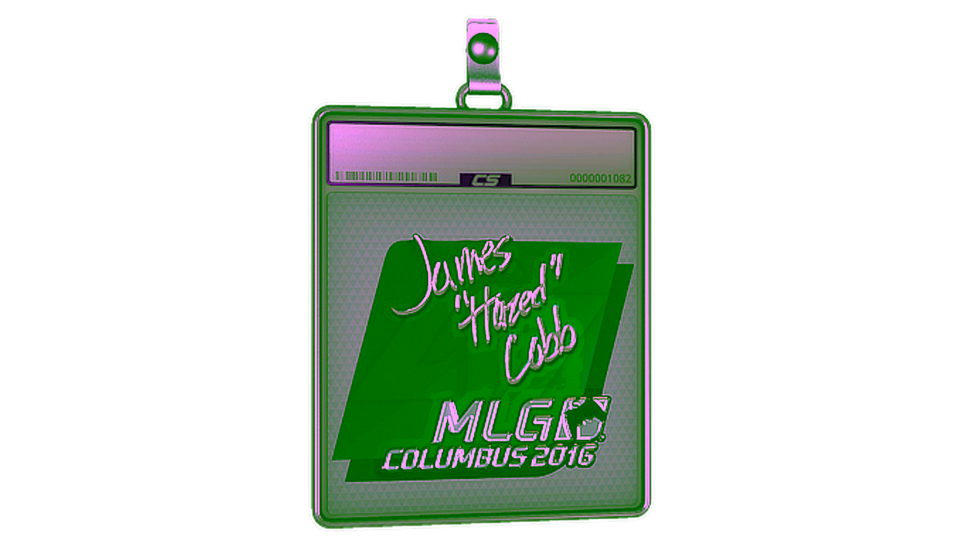 Display for Sticker Slab | hazed (Foil) | MLG Columbus 2016
