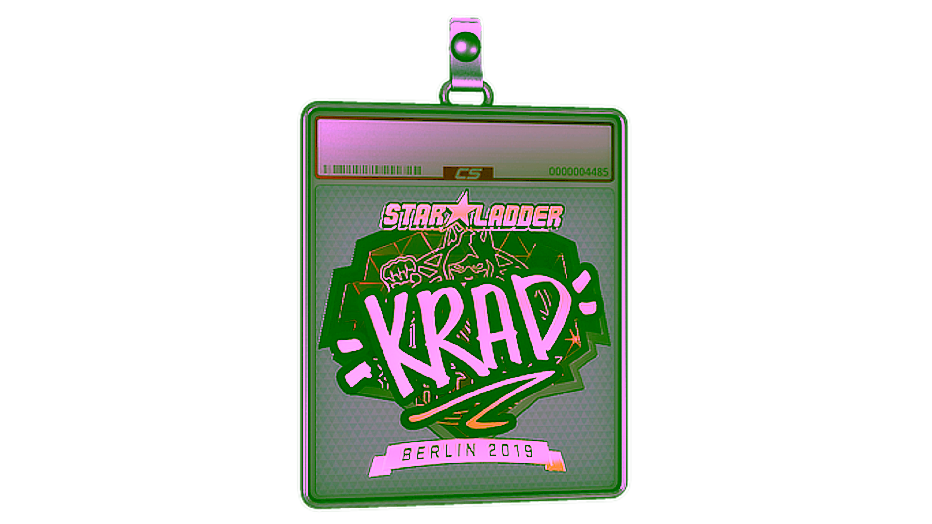 Display for Sticker Slab | Krad (Gold) | Berlin 2019