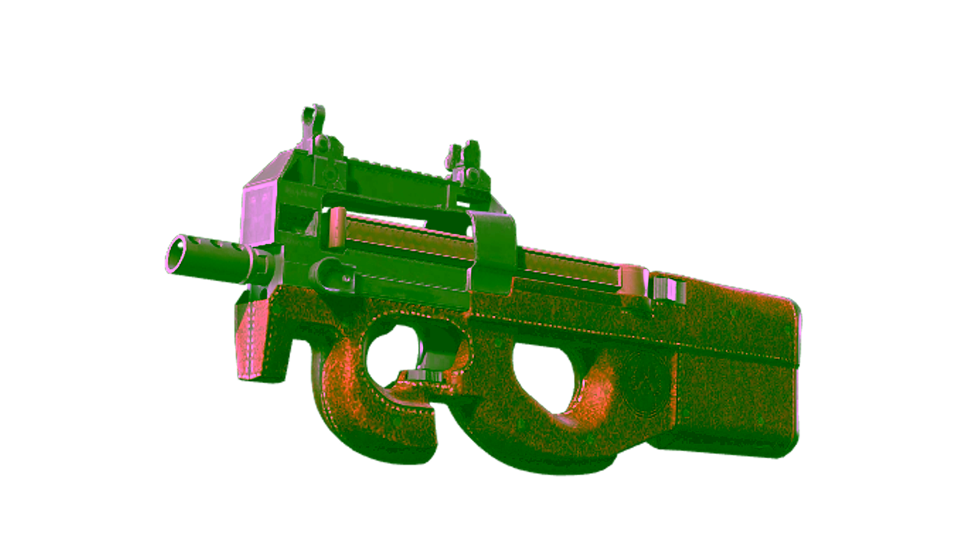 Display for P90 | Leather (Minimal Wear)