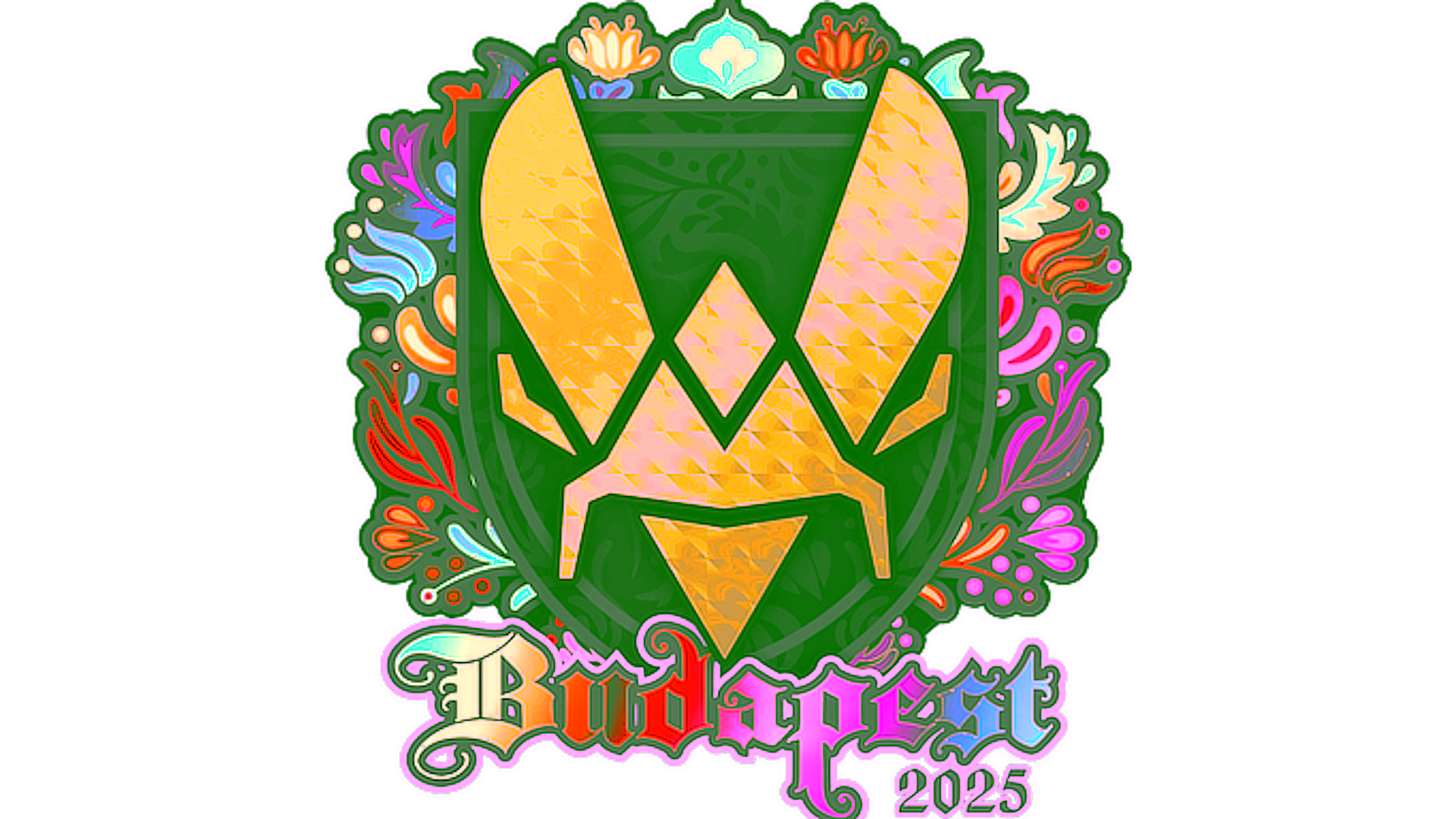 Display for Sticker | Vitality (Holo) | Budapest 2025