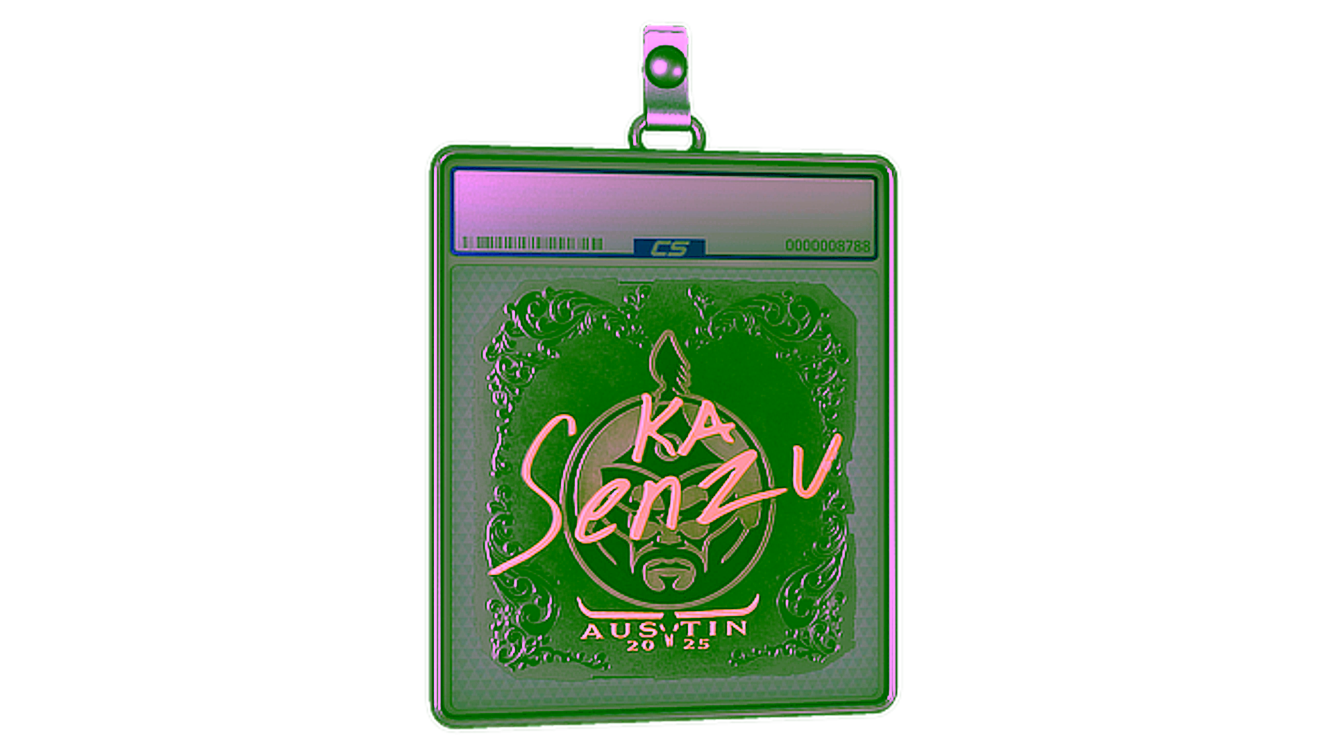 Display for Sticker Slab | Senzu (Foil) | Austin 2025