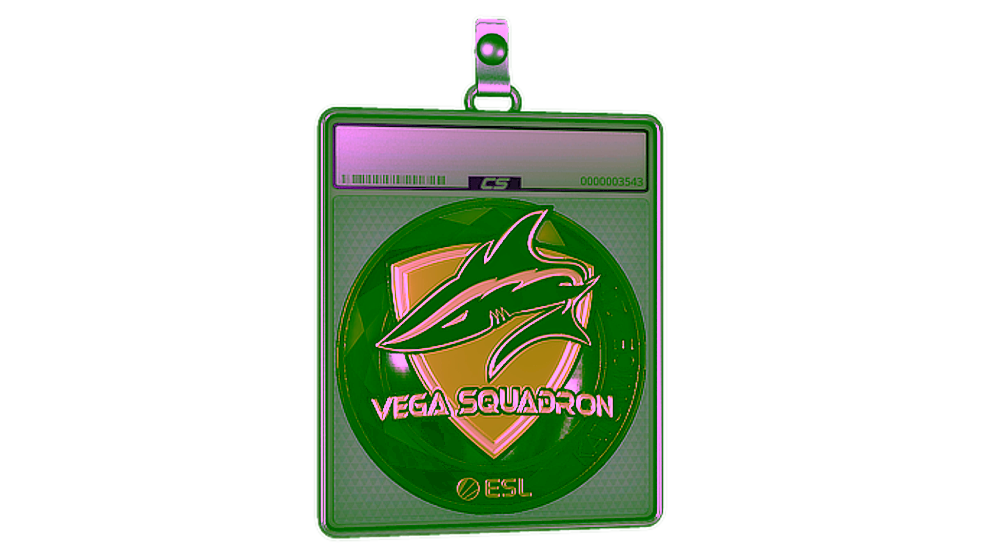 Sticker Slab | Vega Squadron (Gold) | Katowice 2019 için görüntü