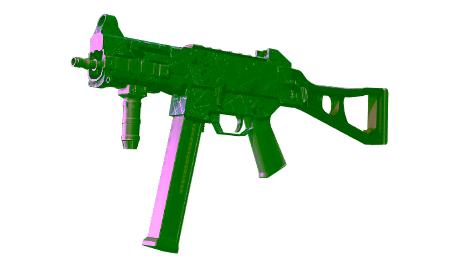 Display for Souvenir UMP-45 | Facility Dark (Minimal Wear)