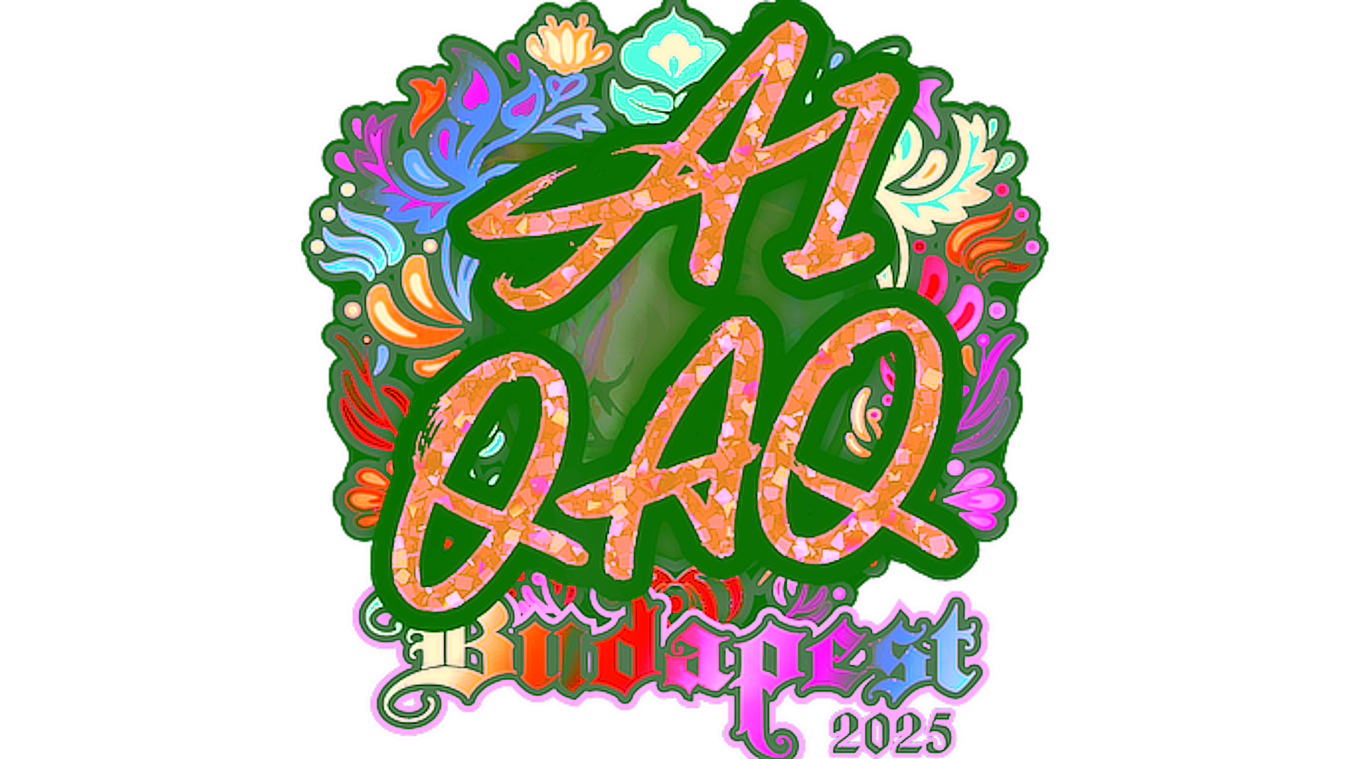 Display for Sticker | EmiliaQAQ (Holo) | Budapest 2025