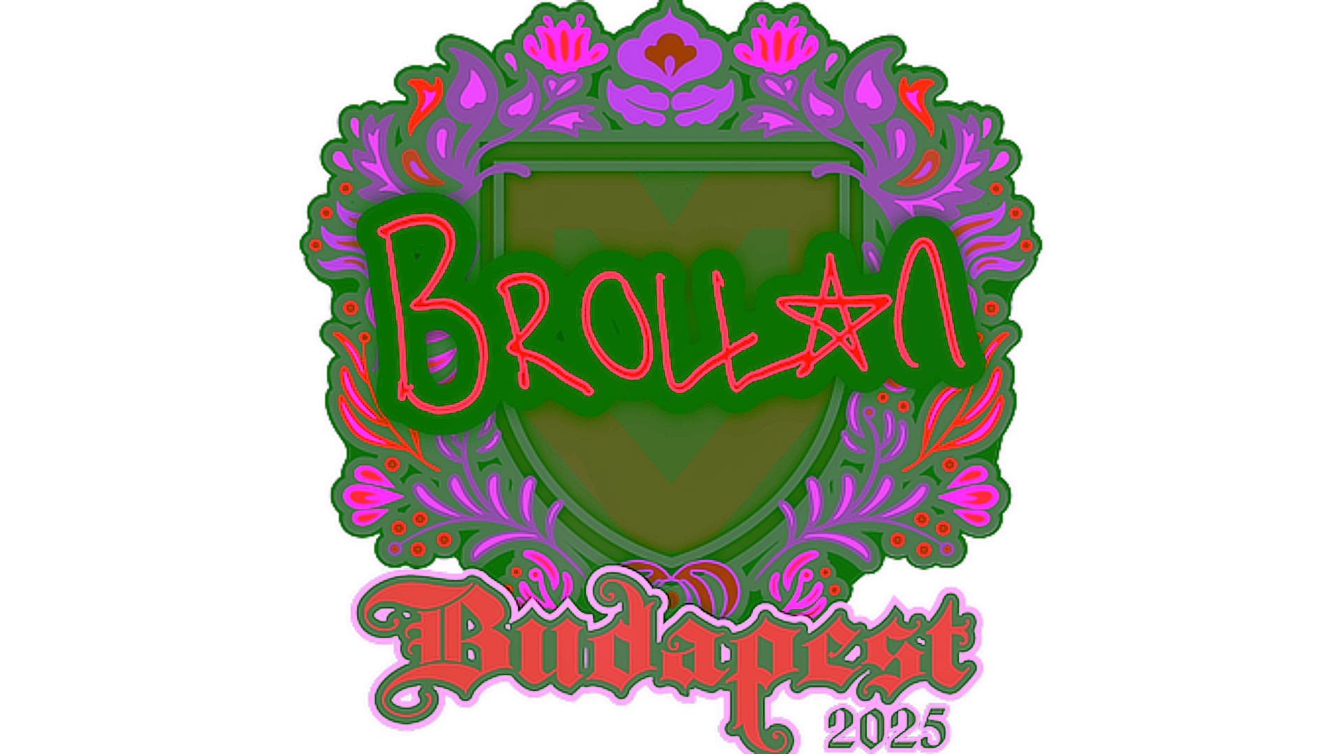 Rodyti Sticker | Brollan | Budapest 2025