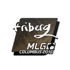 Sticker friberg MLG Columbus 2016