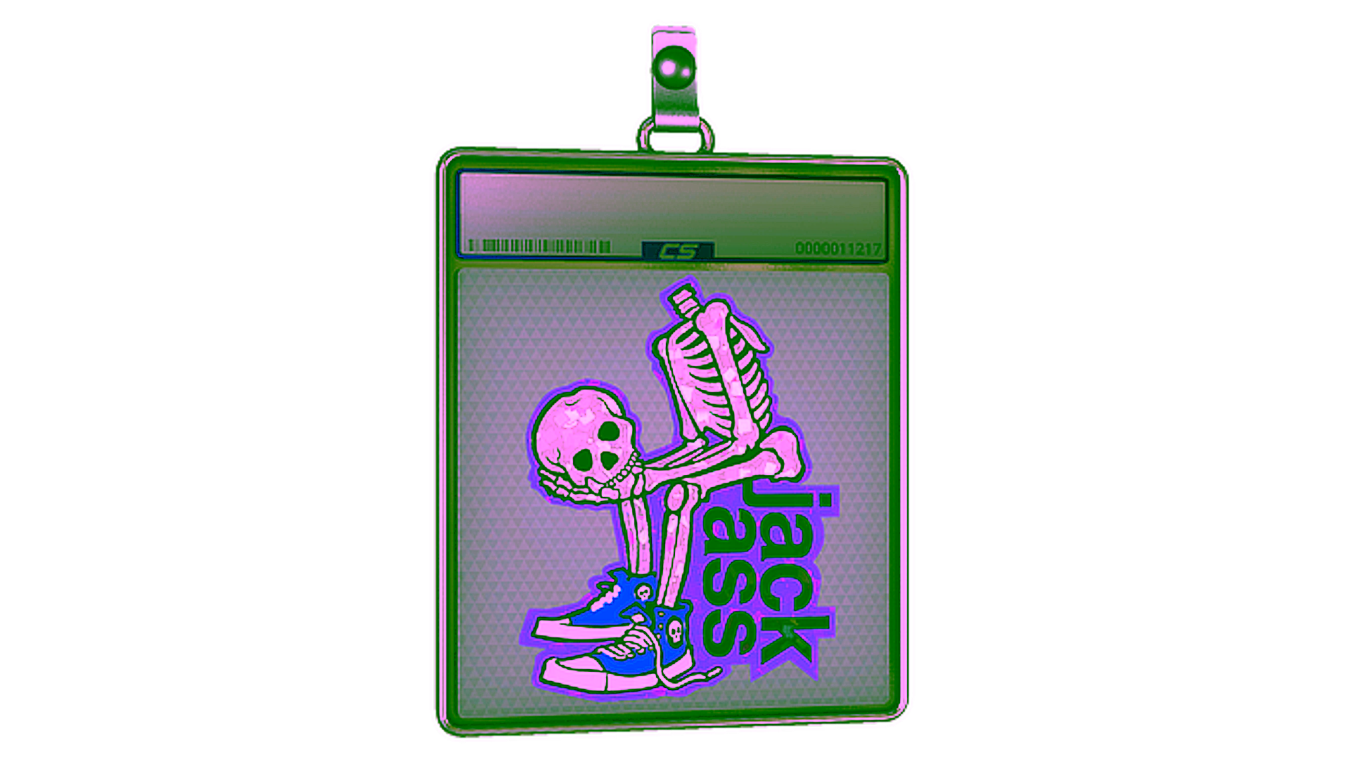 Display for Sticker Slab | Head In Hands (Glitter)