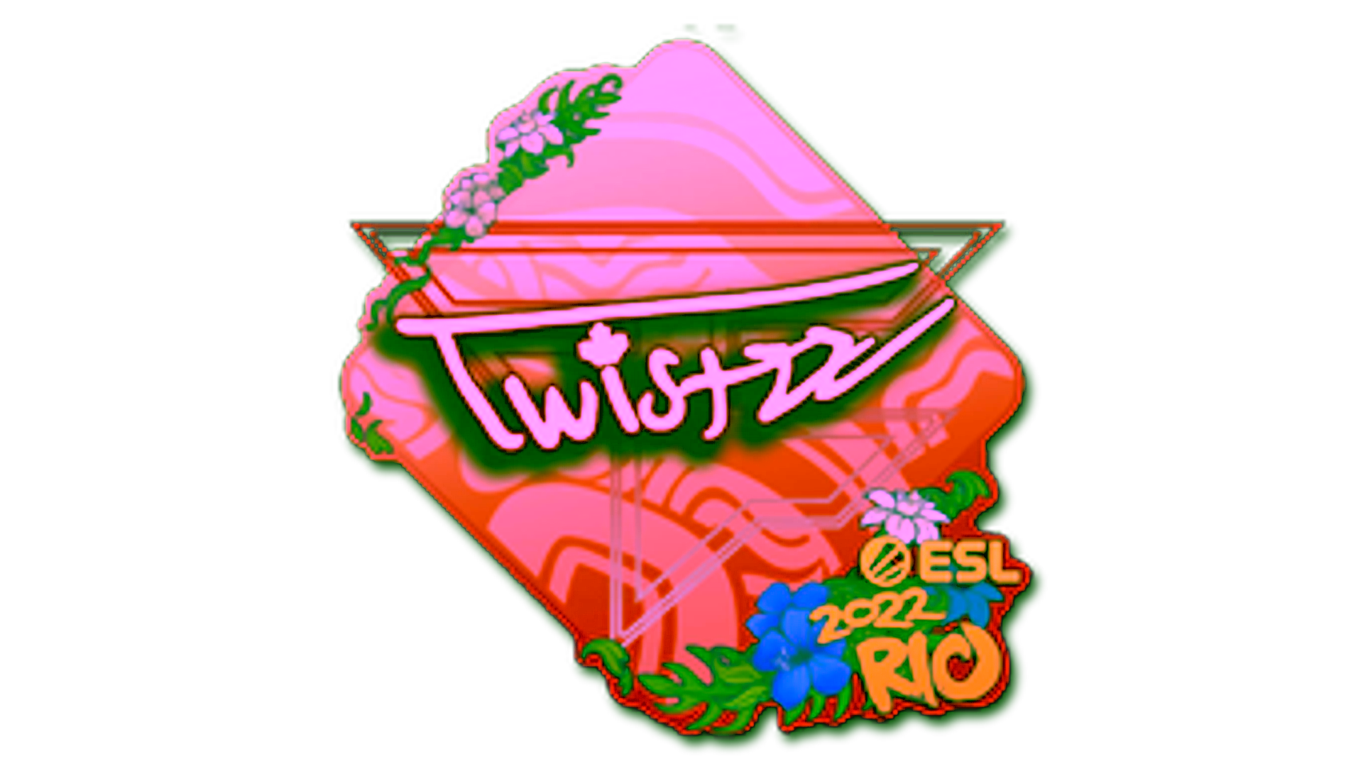 Display for Sticker | Twistzz | Rio 2022