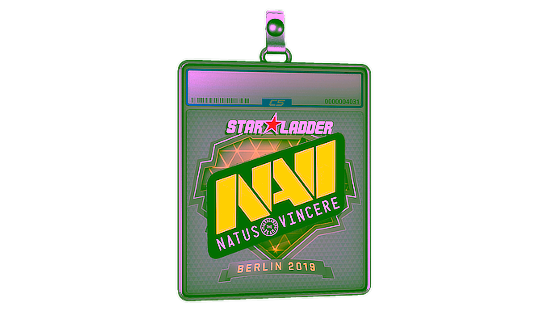 Display for Sticker Slab | Natus Vincere | Berlin 2019