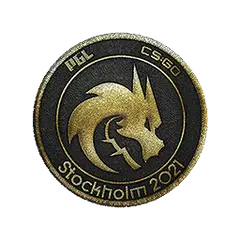 Patch Team Spirit (Gold) Stockholm 2021