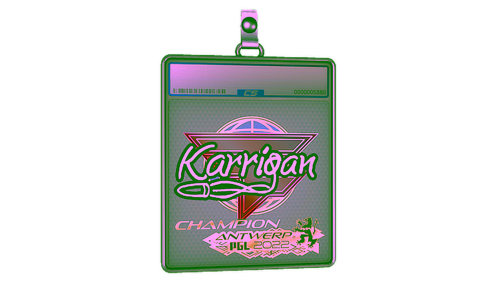 Wyświetl dla Sticker Slab | karrigan (Champion) | Antwerp 2022