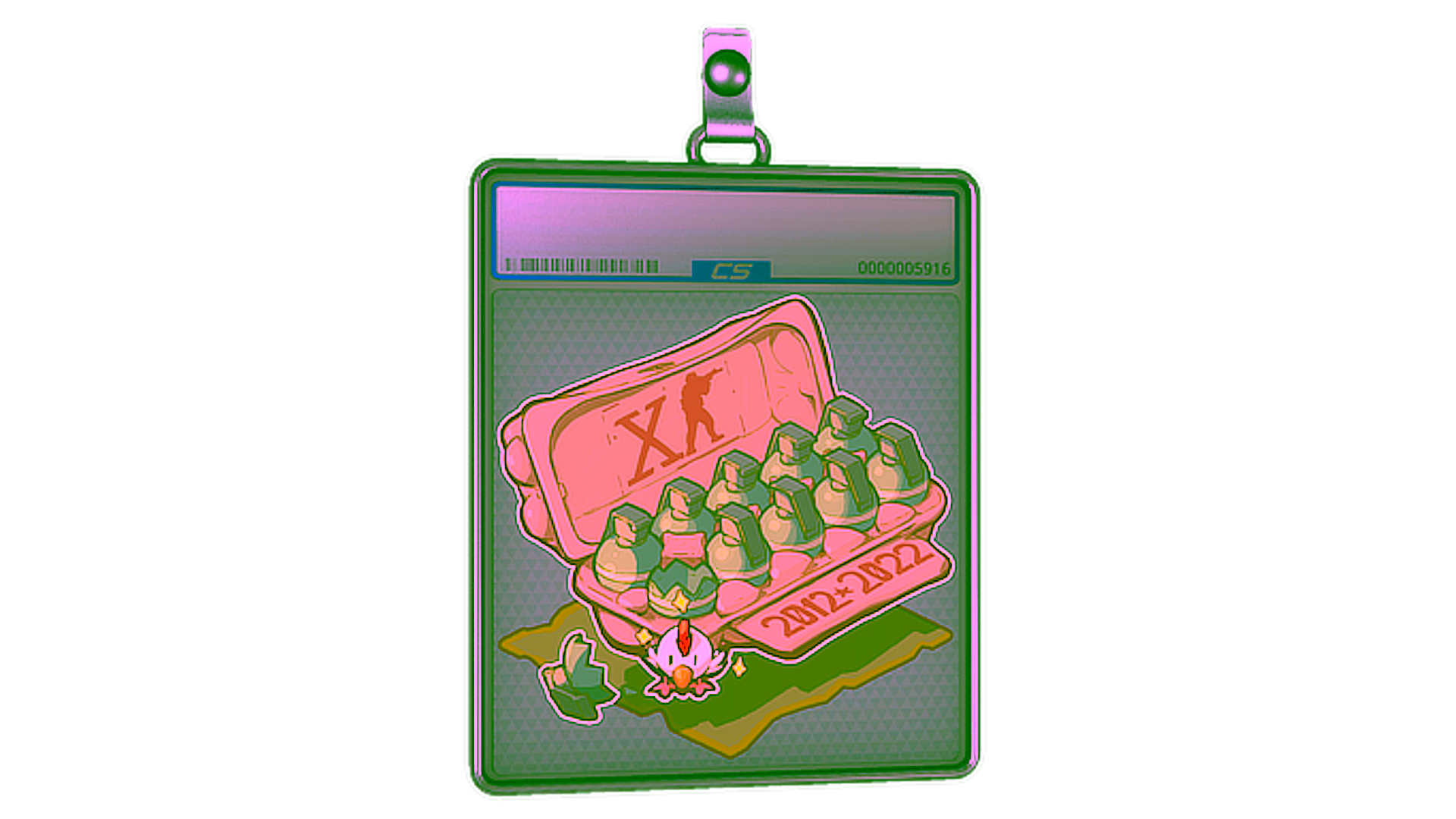 Display for Sticker Slab | Free Range