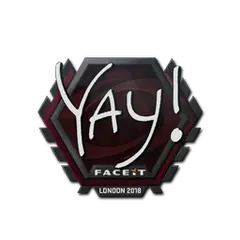 Sticker yay London 2018
