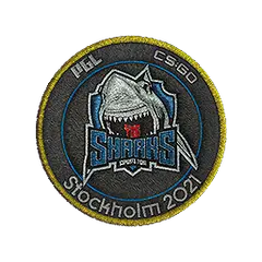 Patch Sharks Esports Stockholm 2021
