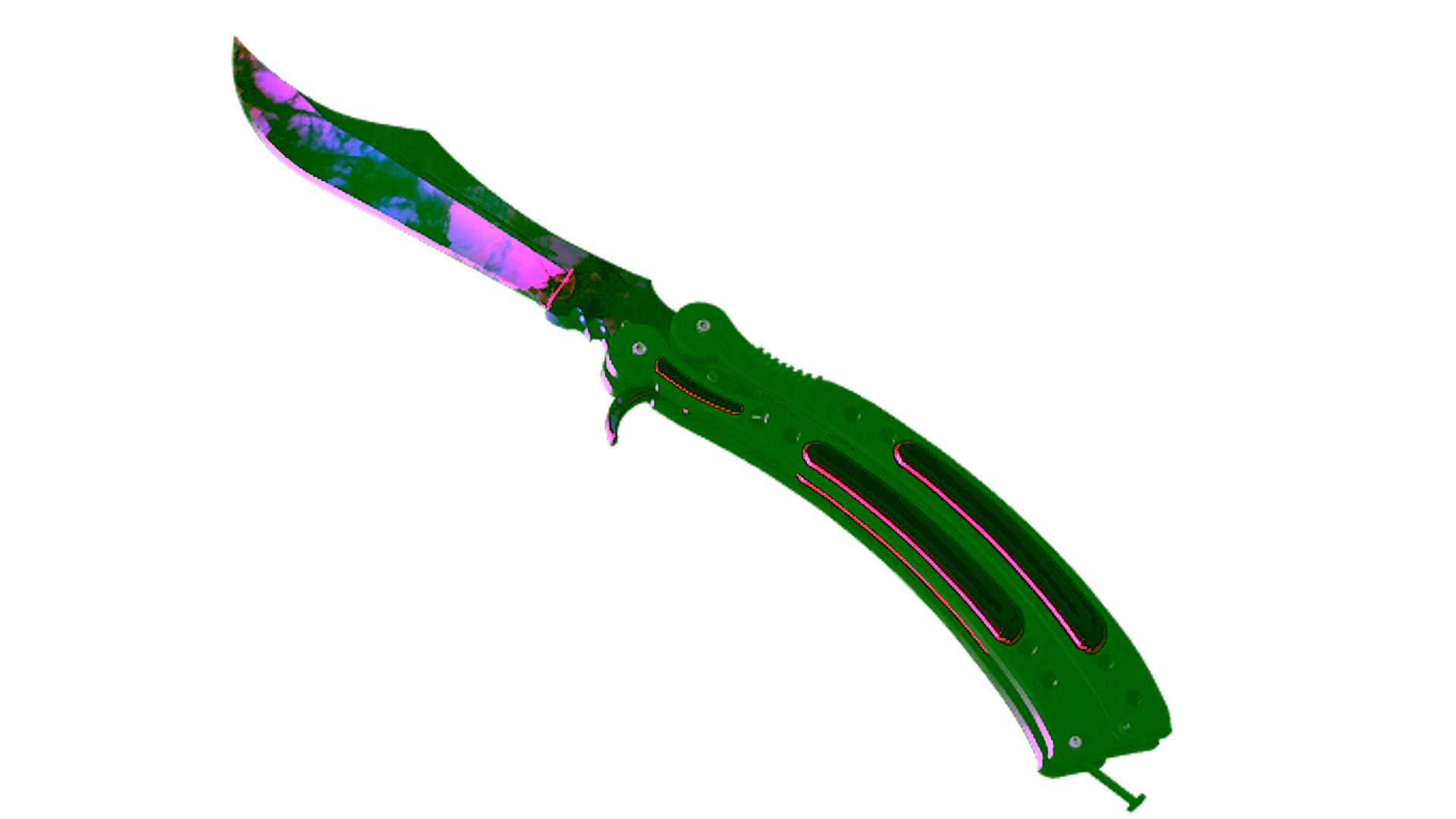 Exibição para ★ StatTrak™ Butterfly Knife | Doppler Phase 1 (Factory New)