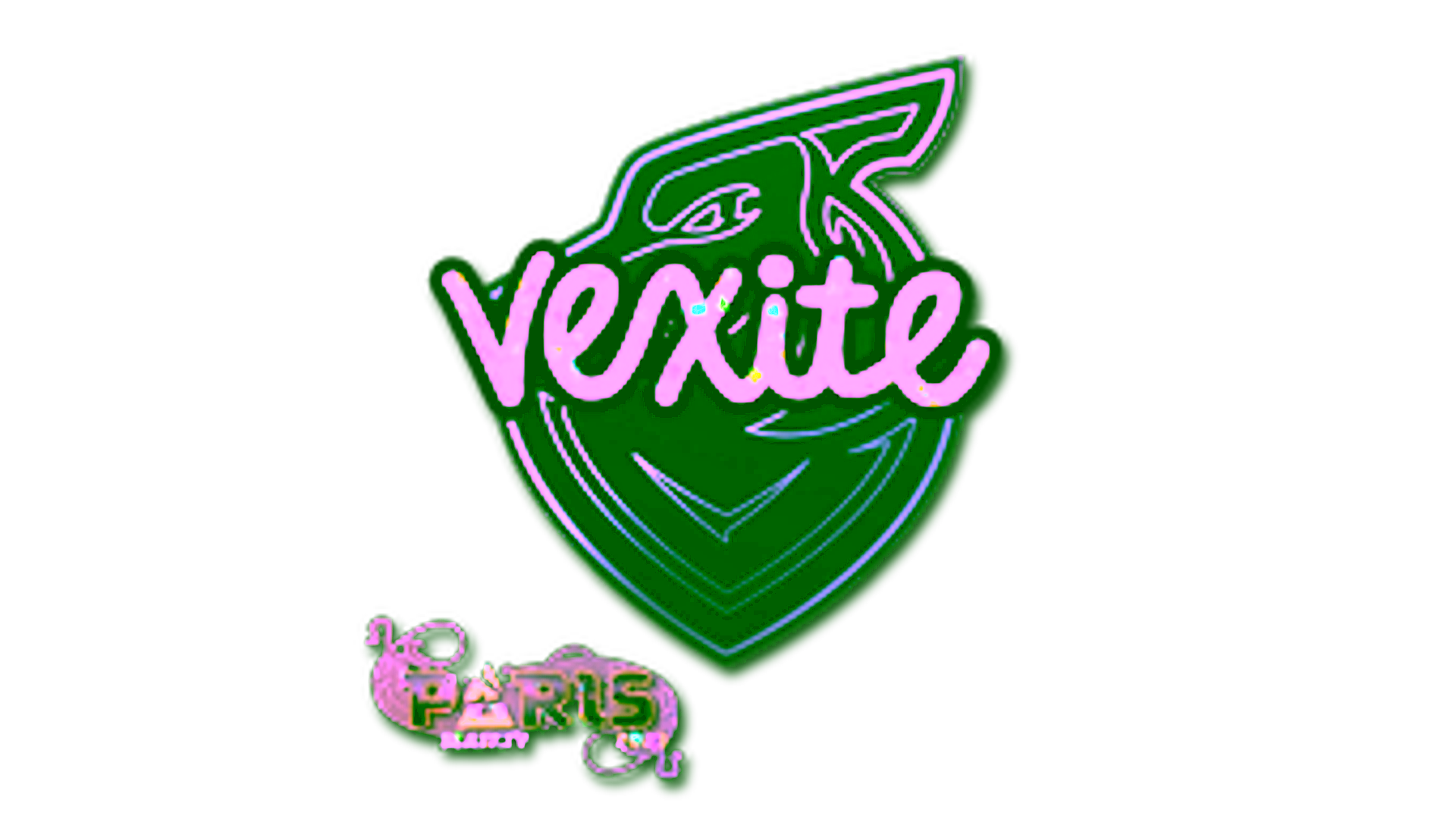 Display for Sticker | vexite (Glitter) | Paris 2023