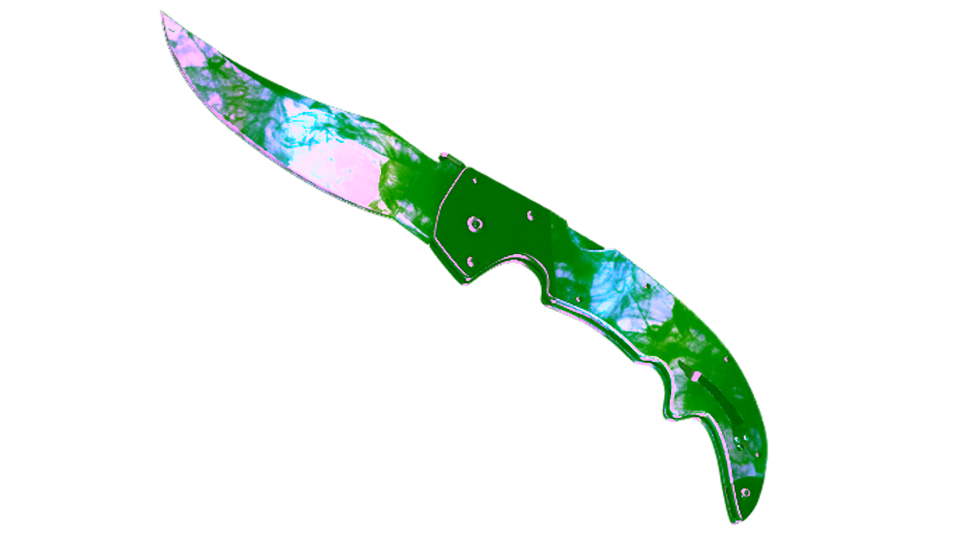 Display for ★ StatTrak™ Falchion Knife | Gamma Doppler Phase 4 (Minimal Wear)