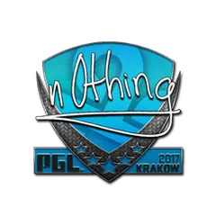 Sticker n0thing Krakow 2017