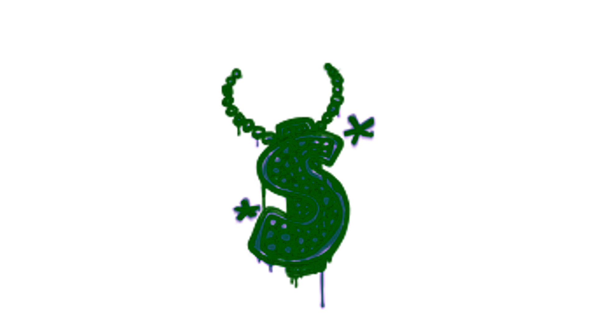 Display for Sealed Graffiti | Bling (Monster Purple)