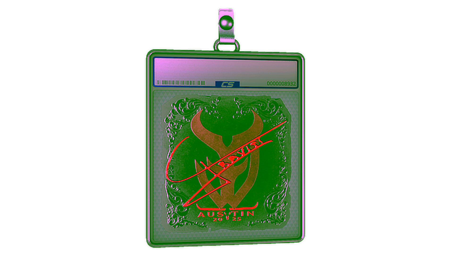 Display for Sticker Slab | Graviti (Foil) | Austin 2025