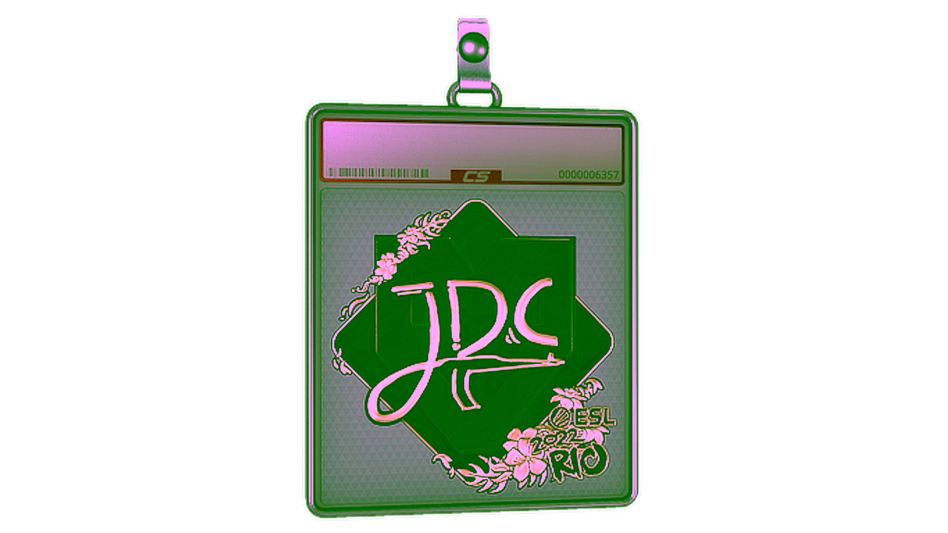 Display for Sticker Slab | JDC (Gold) | Rio 2022