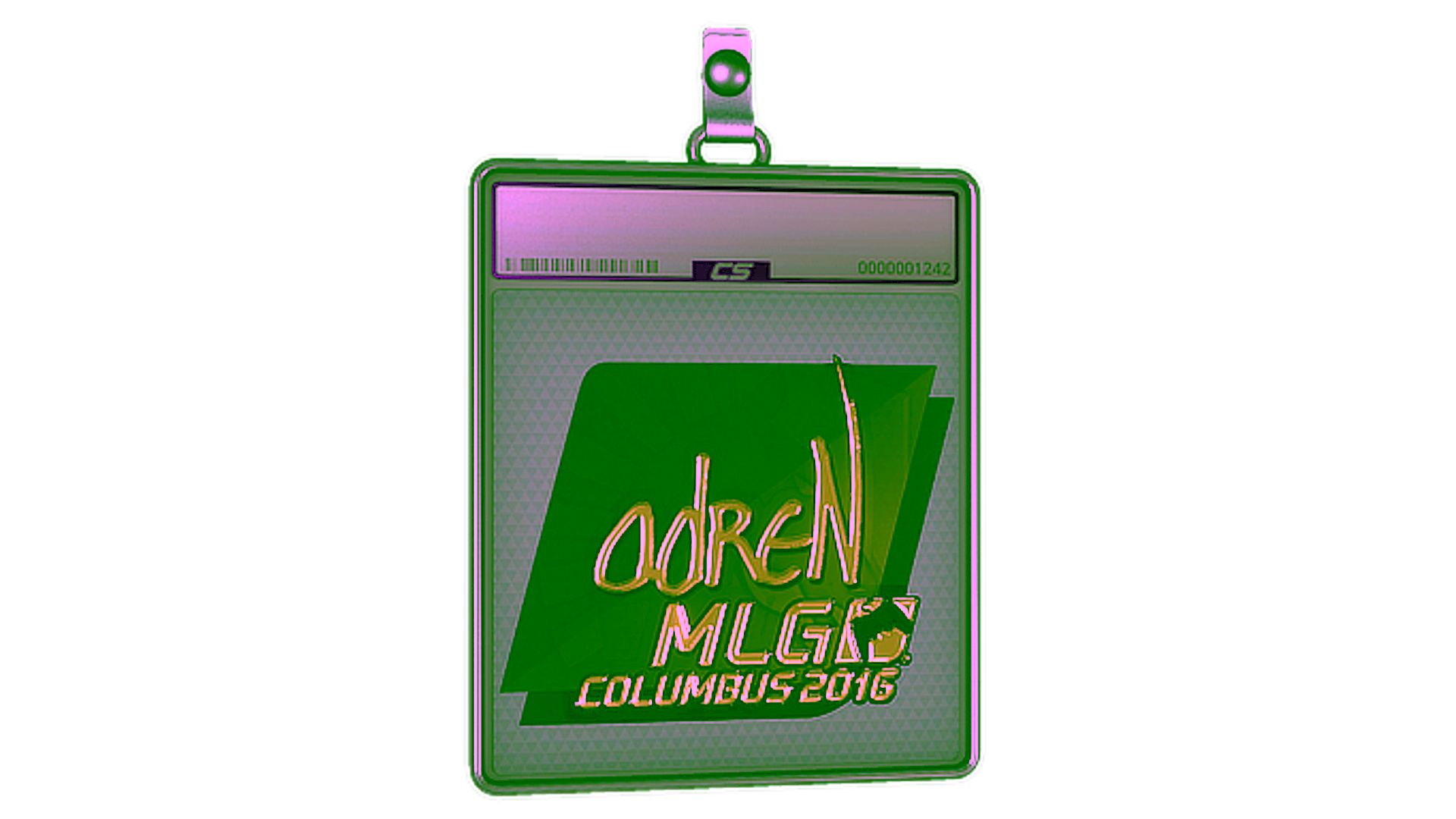 Display for Sticker Slab | adreN (Gold) | MLG Columbus 2016