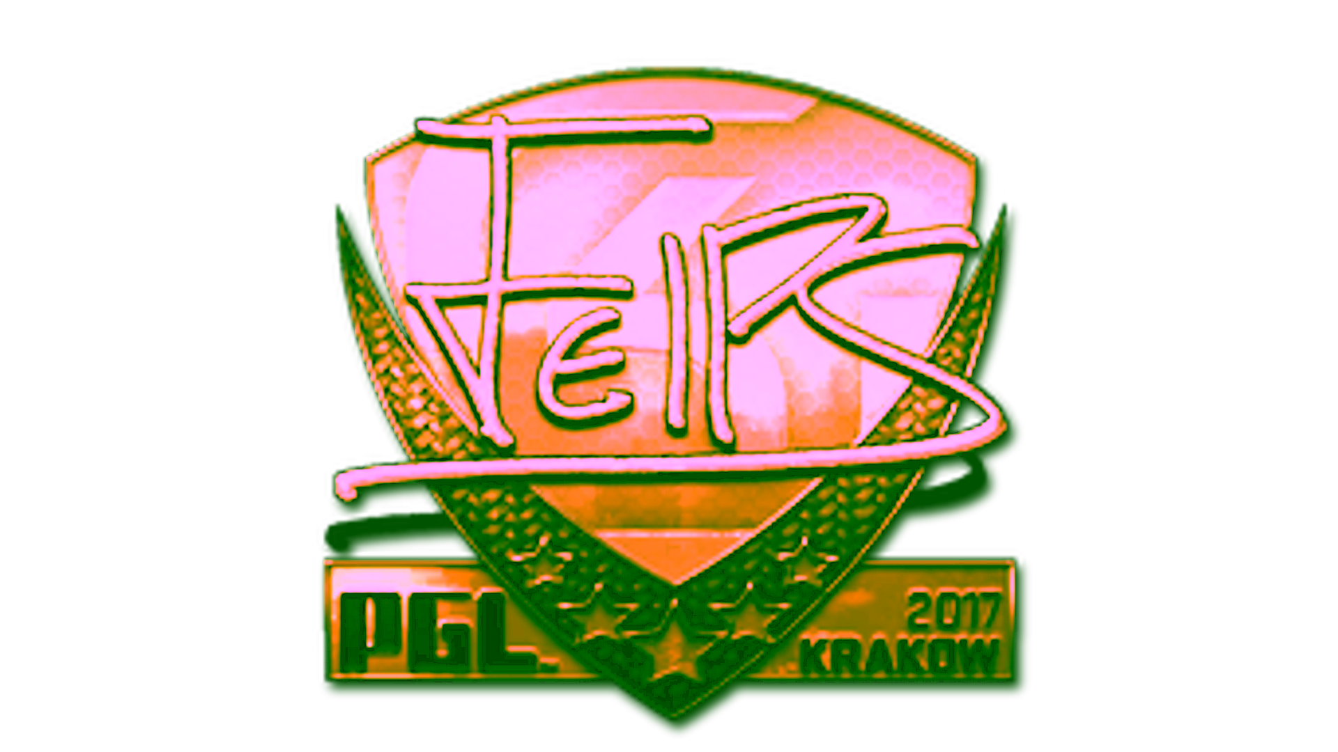 Display for Sticker | felps (Gold) | Krakow 2017