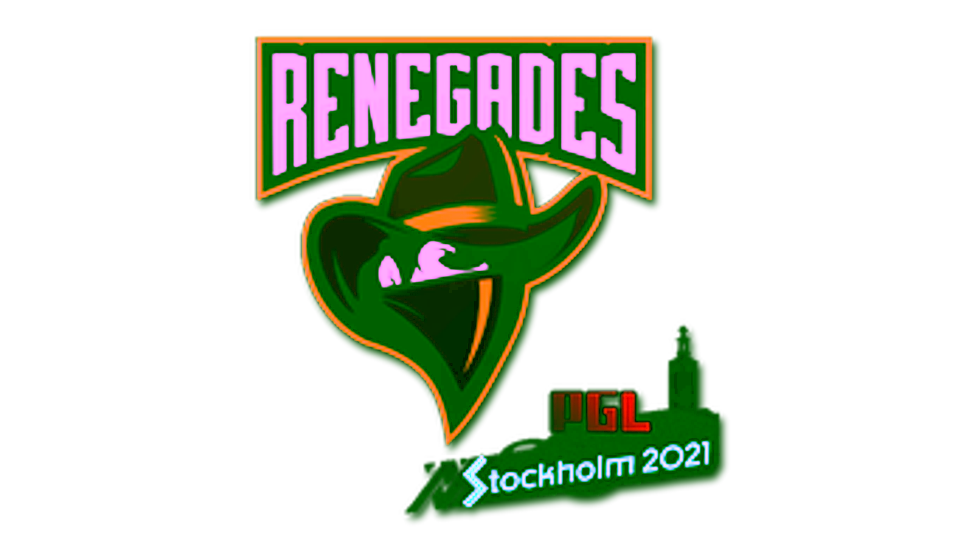 Display for Sticker | Renegades | Stockholm 2021