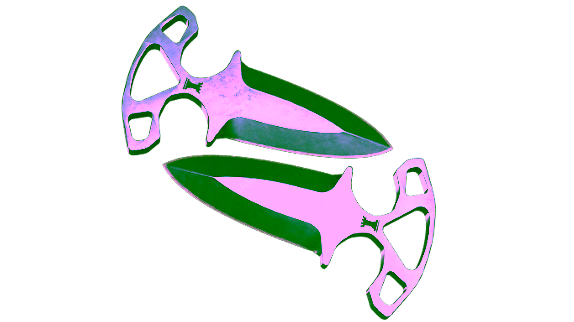 Display for ★ StatTrak™ Shadow Daggers | Blue Steel (Factory New)