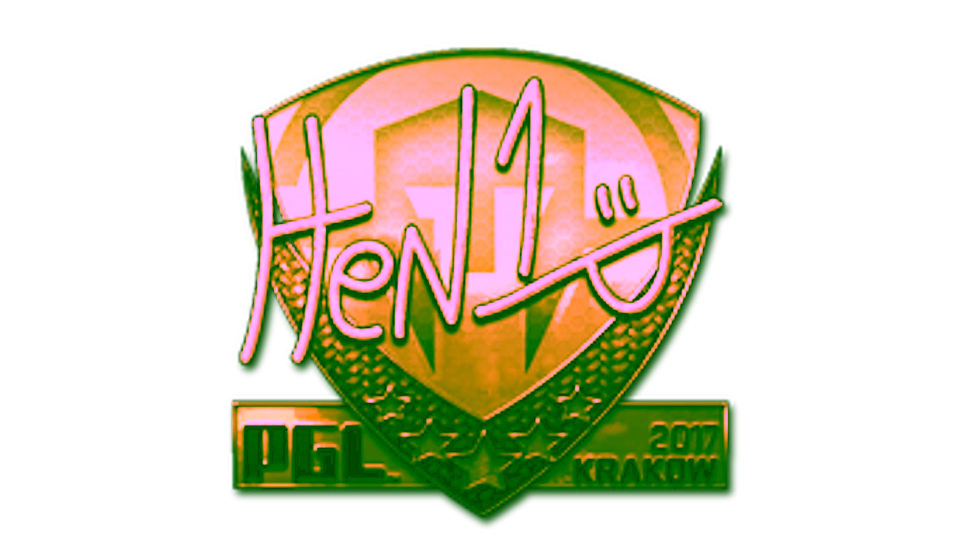 Дисплей для Sticker | HEN1 (Gold) | Krakow 2017