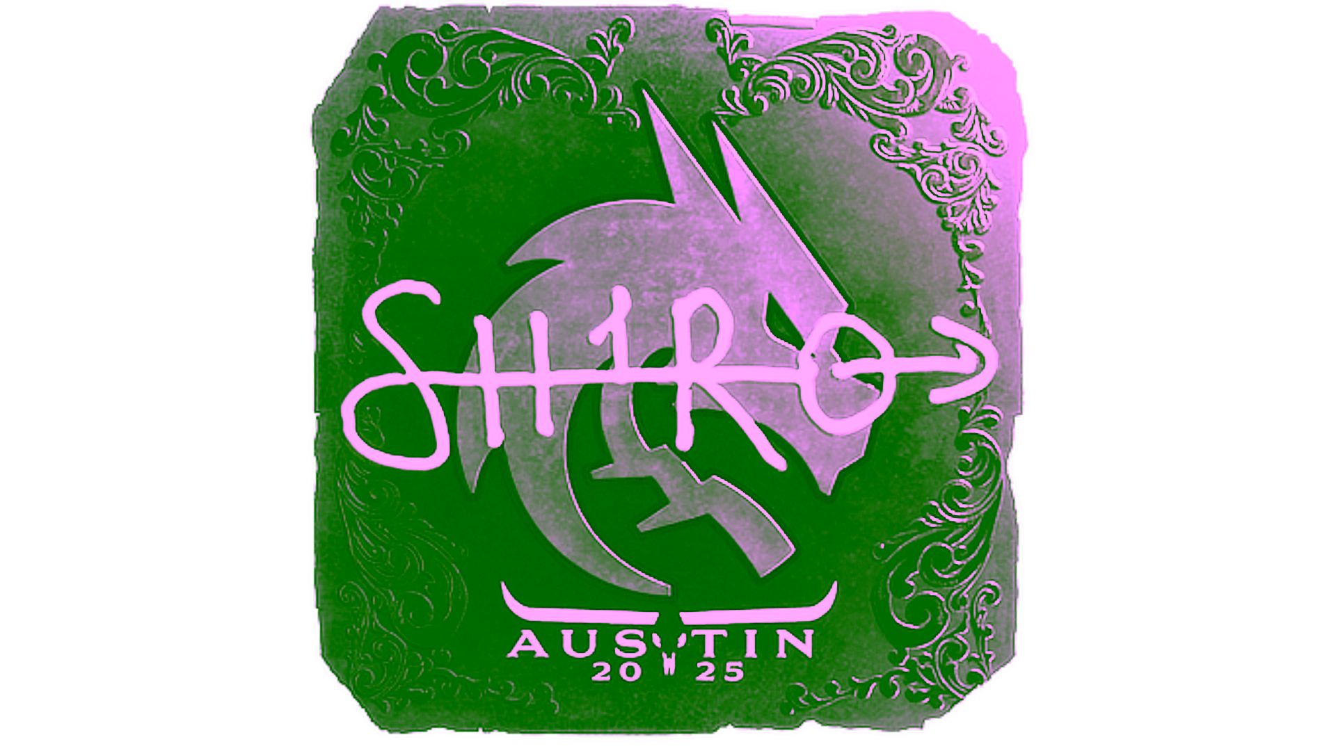 Display for Sticker | sh1ro (Foil) | Austin 2025