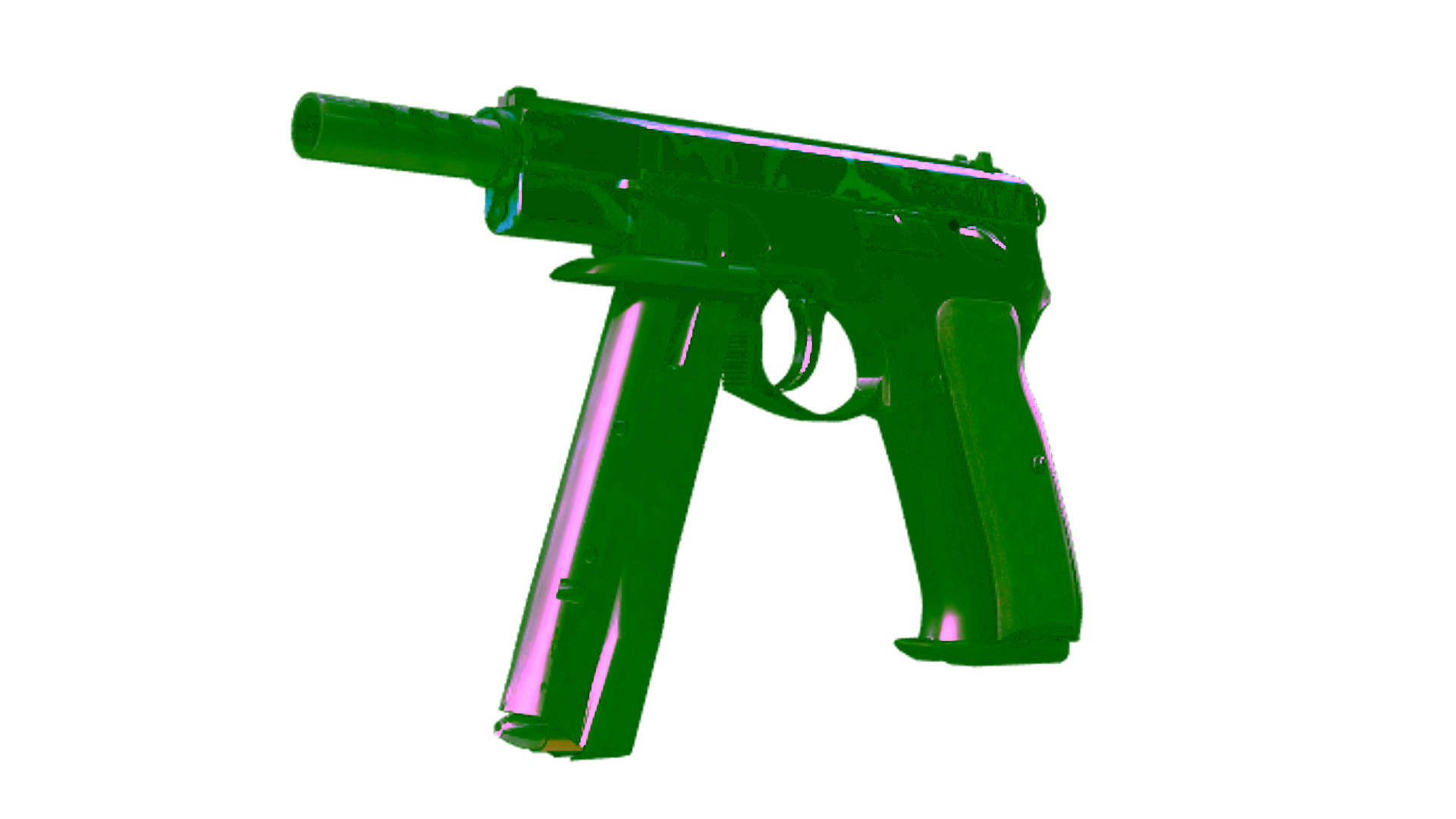 CZ75-Auto | Poison Dart (Well-Worn) için görüntü