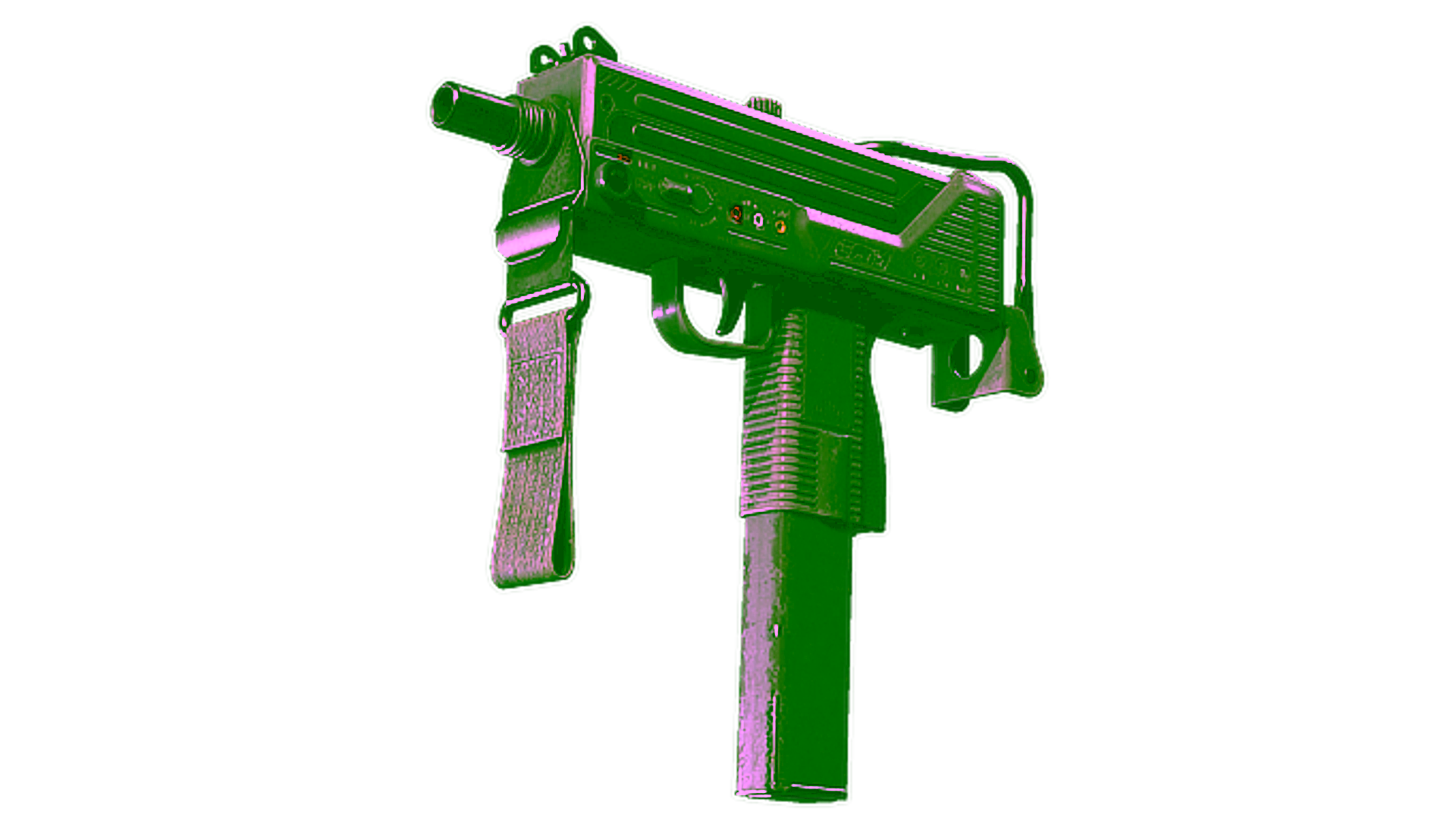 Display for MAC-10 | Video Cam (Battle-Scarred)