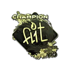 Sticker | FL1T (Gold, Champion) | Rio 2022