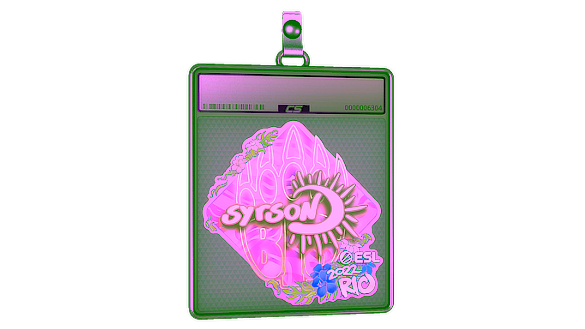 Wyświetl dla Sticker Slab | syrsoN (Holo) | Rio 2022